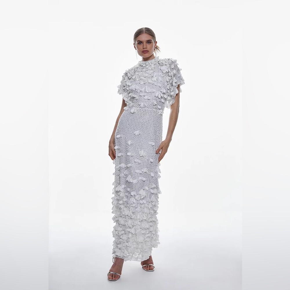 Karen Millen Crystal Applique Dress